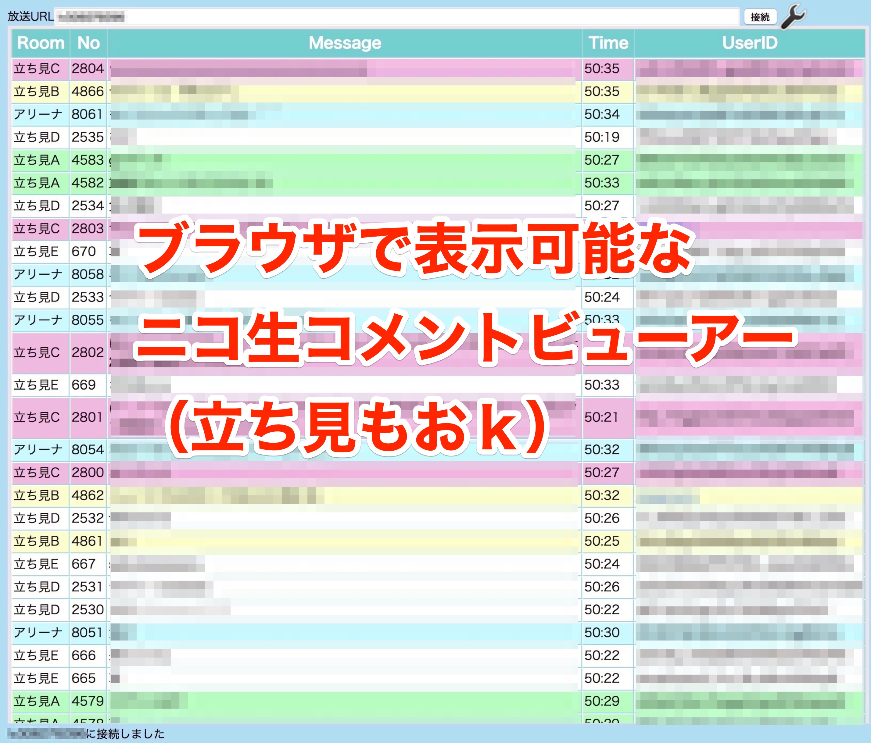 ブラウザで見れるニコ生コメビュー 立ち見もおｋ ノダタケオ